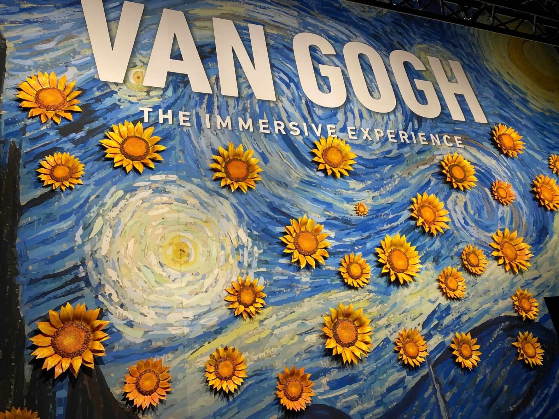 Van Gogh Immersive Experience wall