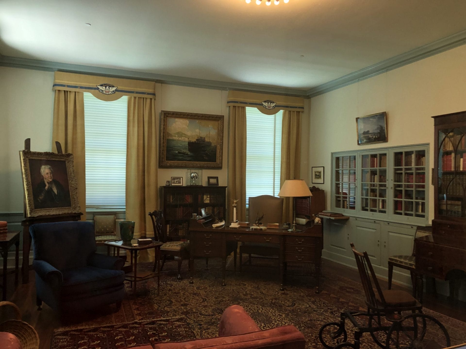FDR's Private Study in Museum