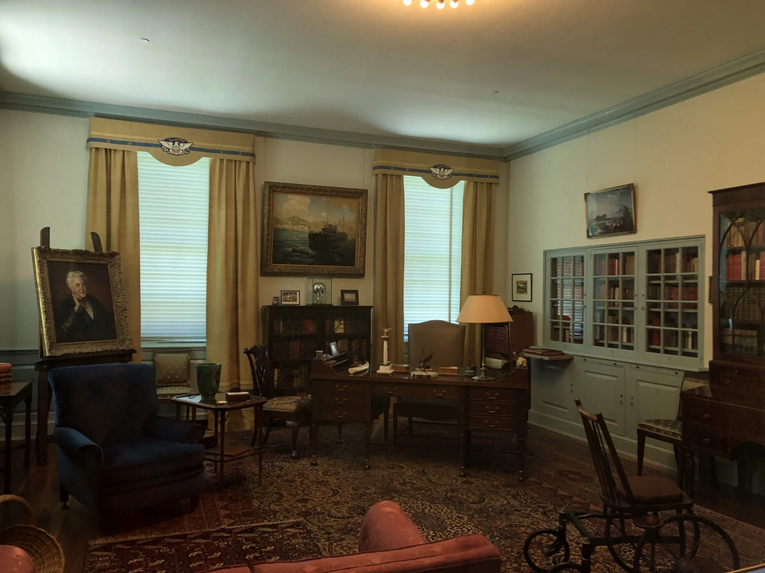 FDR's Private Study in Museum