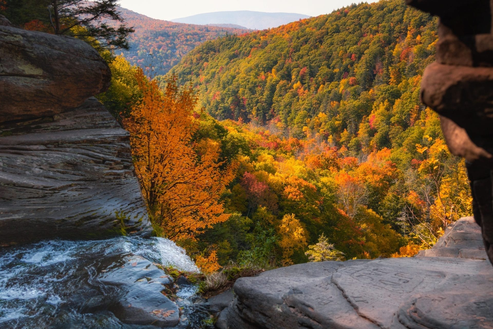 Kaaterskill Falls Fall Foliage