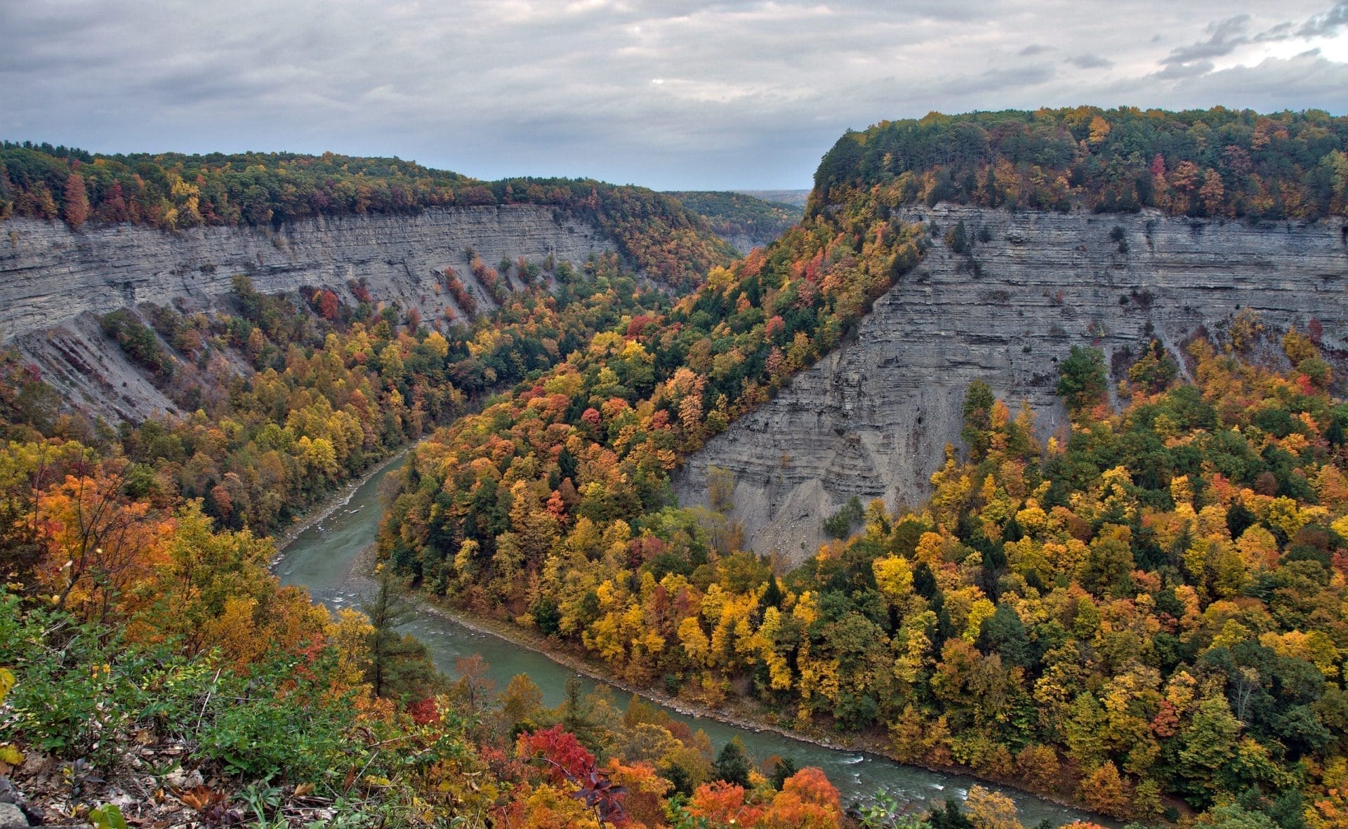 Letchworth State Park Fall Foliage