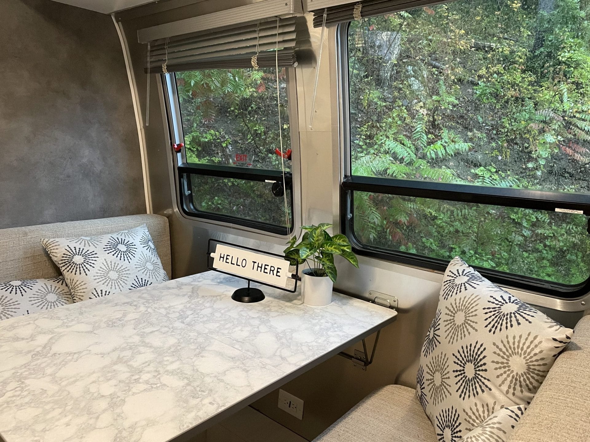 Treetopia Airstream Interior