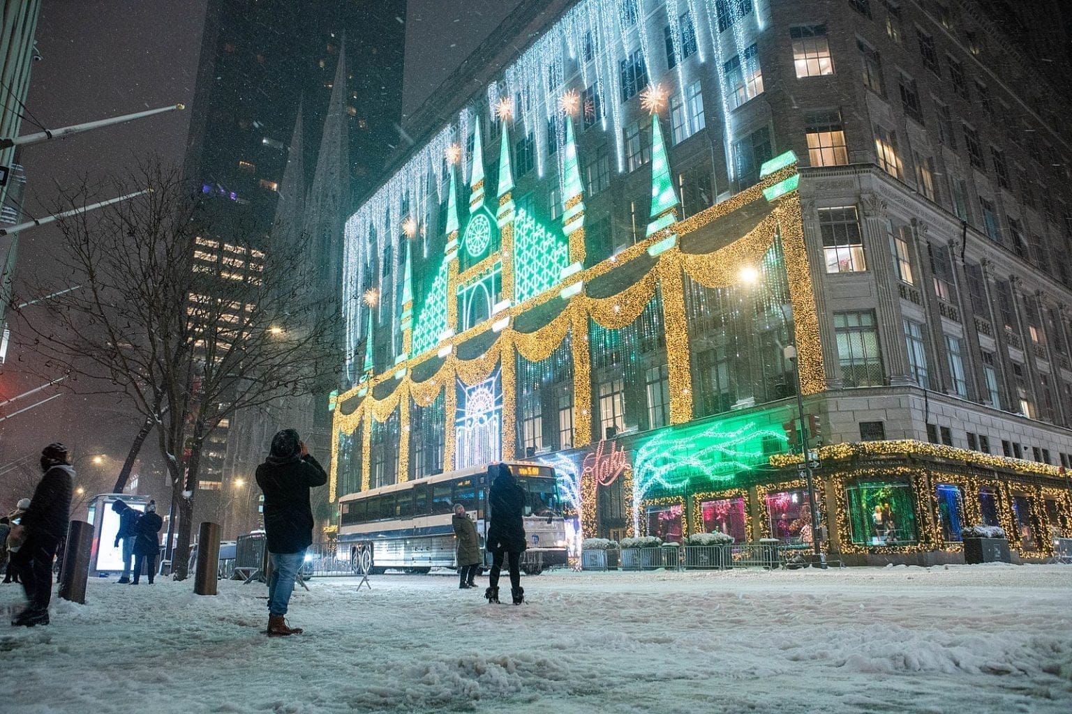 Saks Fifth Avenue Light Show