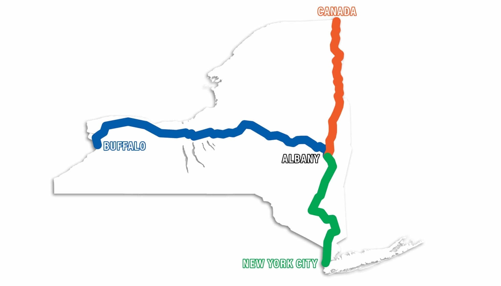 Biking on the Empire State Trail New York by Rail
