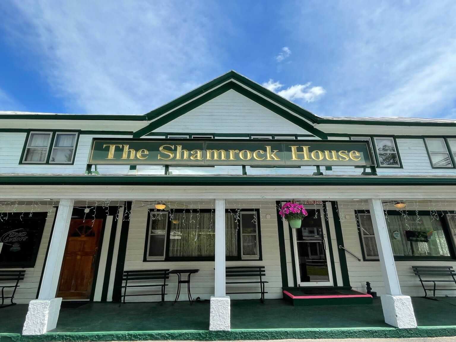 Exterior of Shamrock House in East Durham