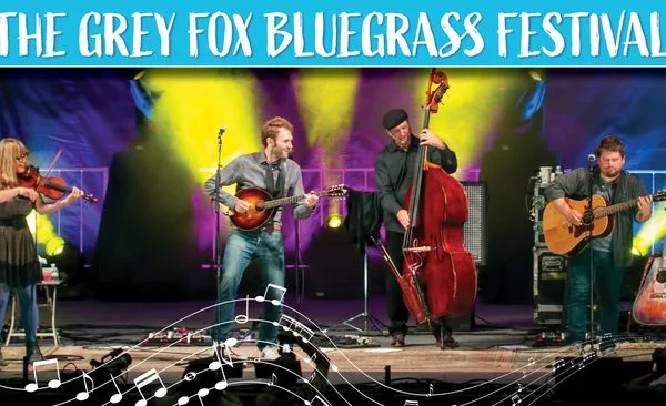 musicians performing at the grey fox bluegrass festival
