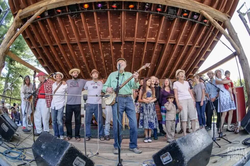 summer hoot festival performance at the ashokan center