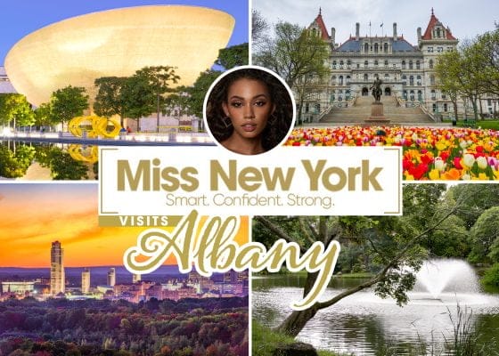 Miss New York Visits Albany