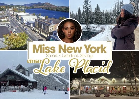 Miss New York Visits Lake Placid