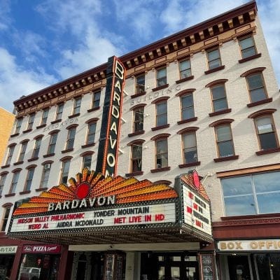 Book a show at the Bardavon Theatre or just stop by to check out its architecture!