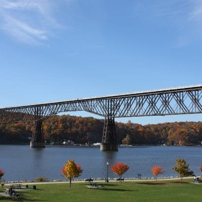 Check out the amazing views on the Walkway over the Hudson