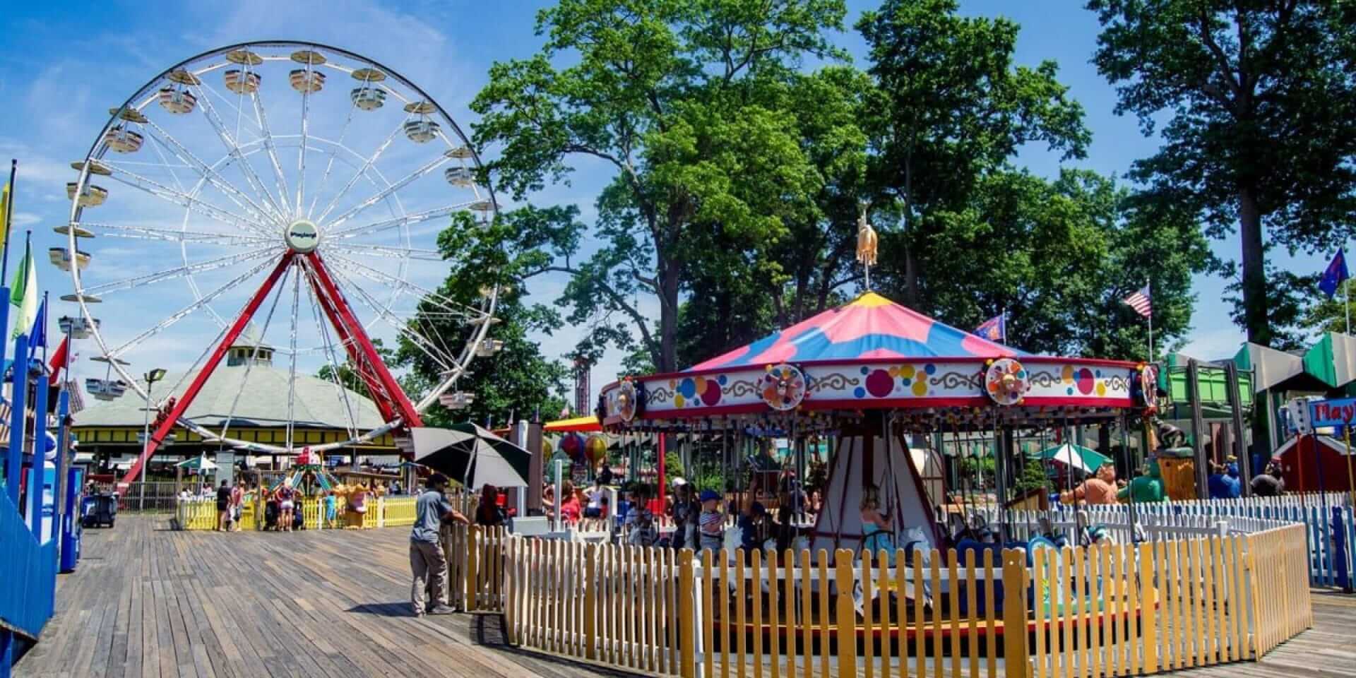 Ride the Rye Playland carousel