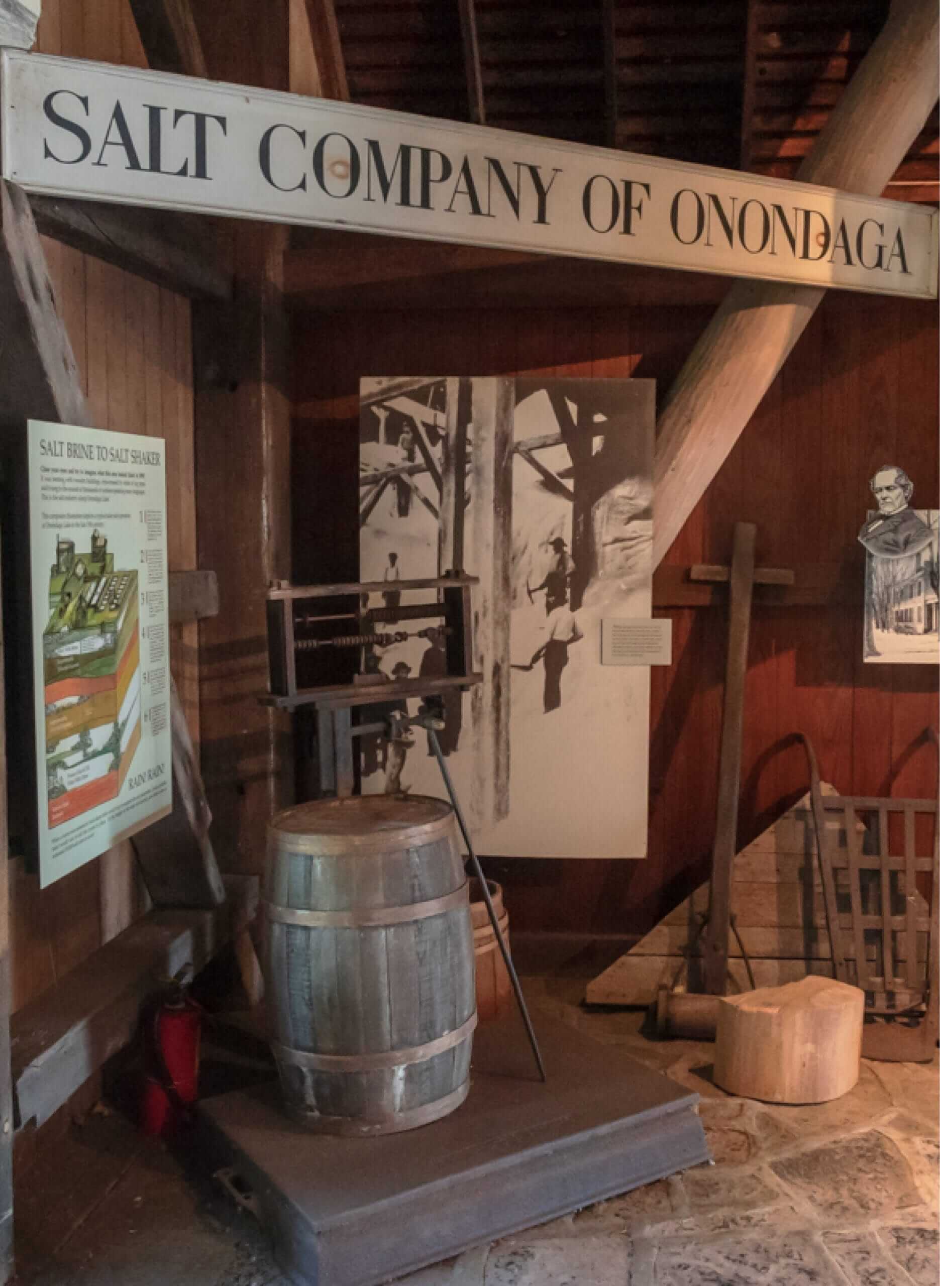 Get a fun history lesson at the Salt Museum