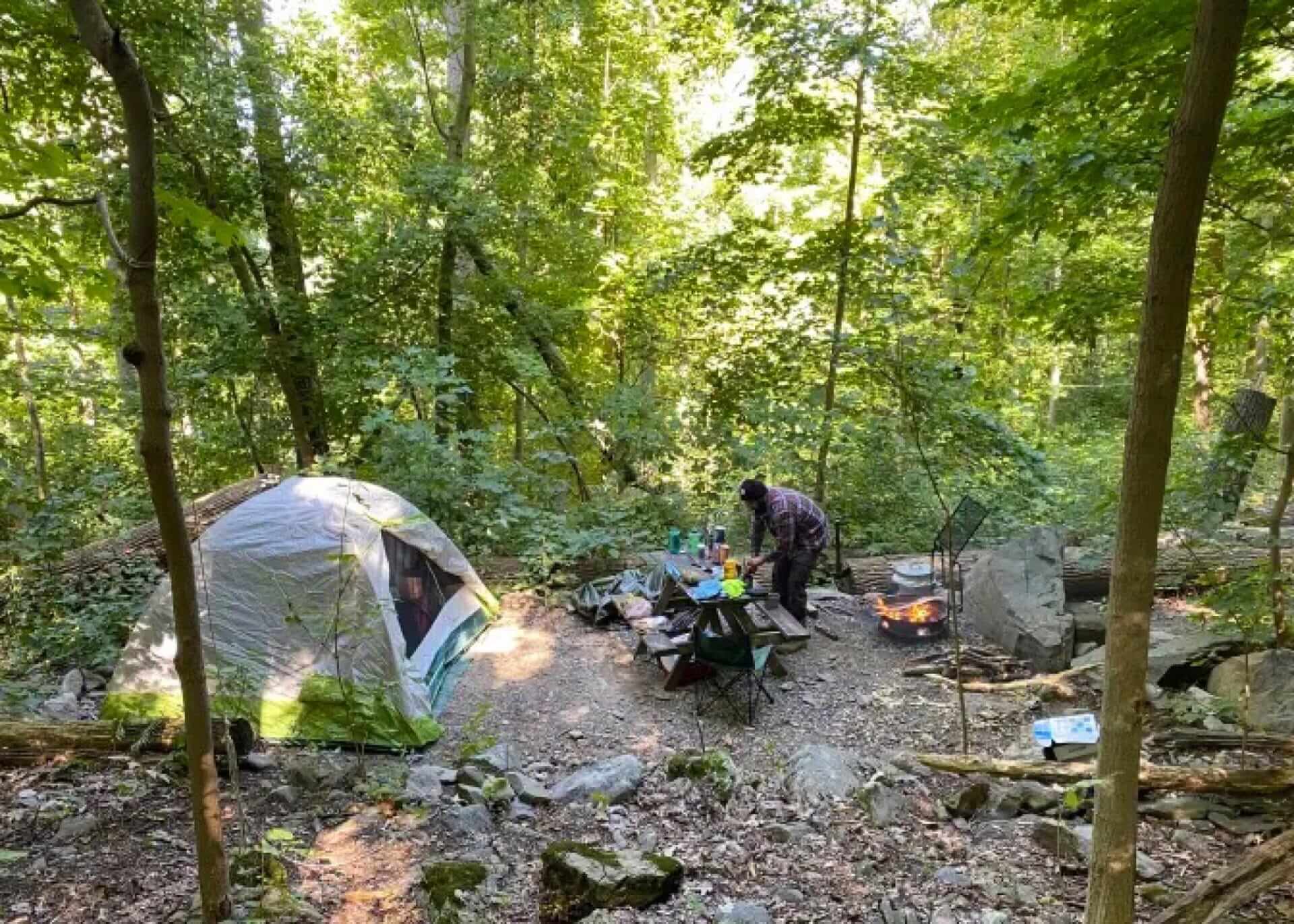 Enjoy a break at Maloufs Mountain in Beacon, NY