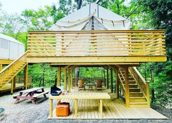 Treetopia is your getaway in the woods