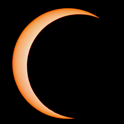 Crescent Sun Partial Eclipse